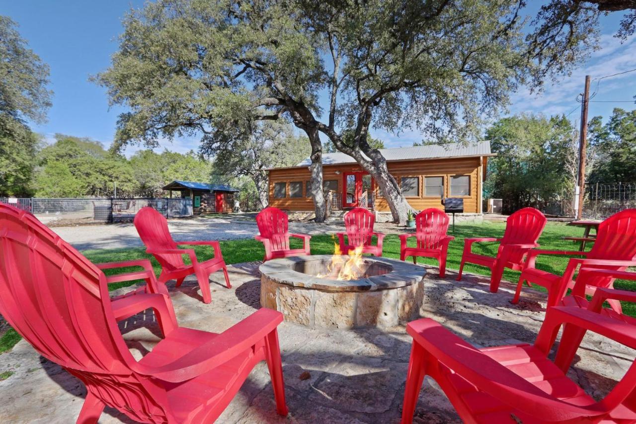 Wimberley Log Cabins Resort And Suites- The Oak Lodge Exteriér fotografie